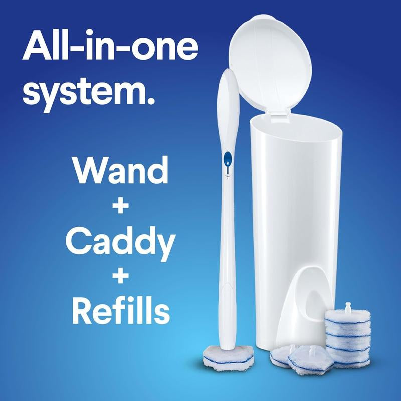 Toilet Cleaning Wand System