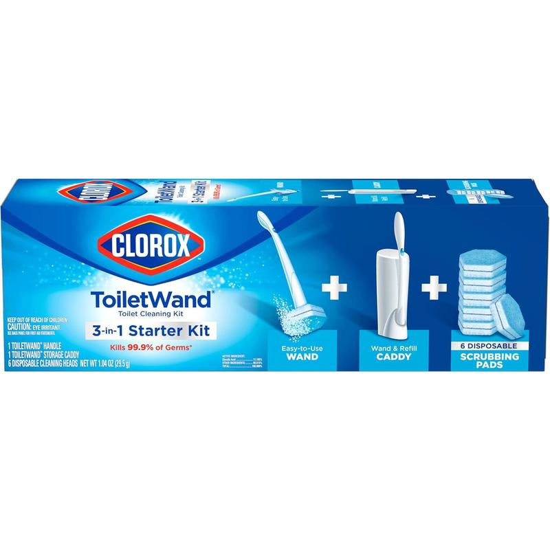 Toilet Cleaning Wand System