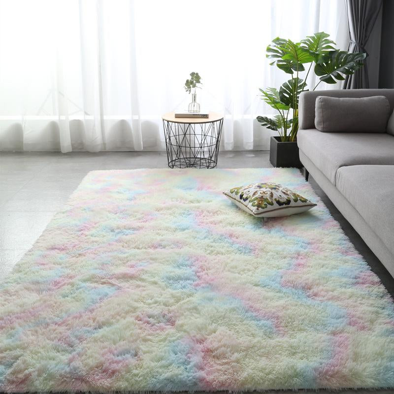 Shag Area Rugs for Bedroom Living Room,Ultra Soft Fluffy Area Rugs for Dorm, Indoor Carpet Nursery Rugs for Kids Room Home Decor, Minimalist Fluffy Rug
