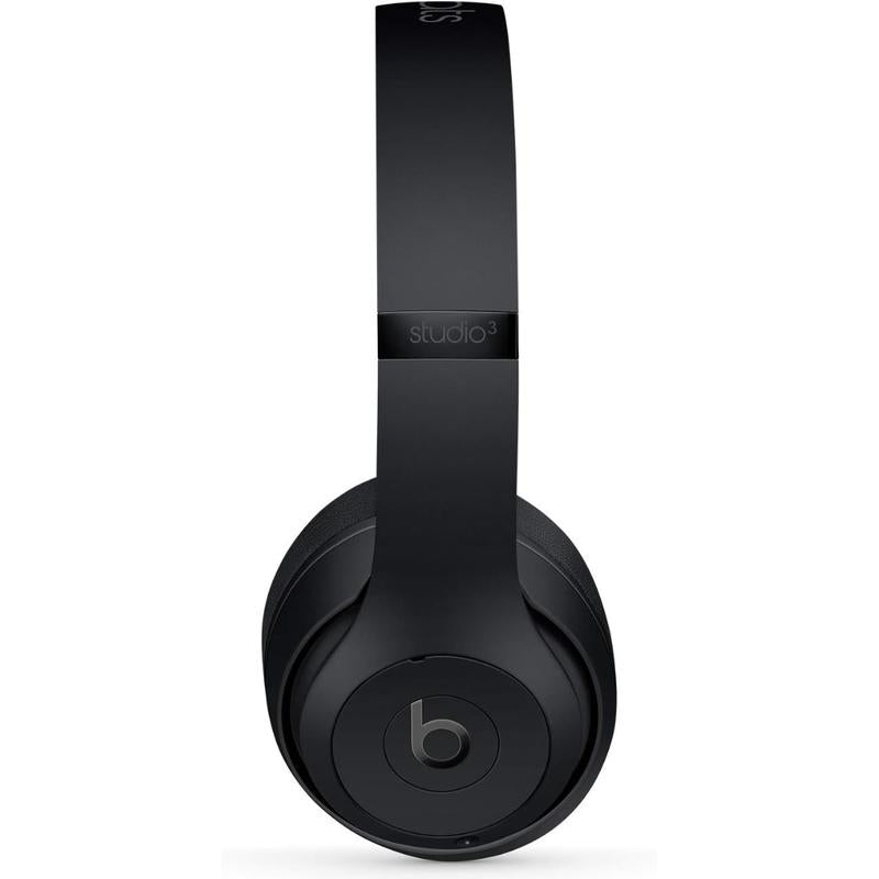 Beats Studio3 Wireless Noise-Cancelling Over-Ear Headphones with Apple W1 Chip, Class 1 Bluetooth, 22 Hours of Listening Time, and Built-In Microphone - Matte Black