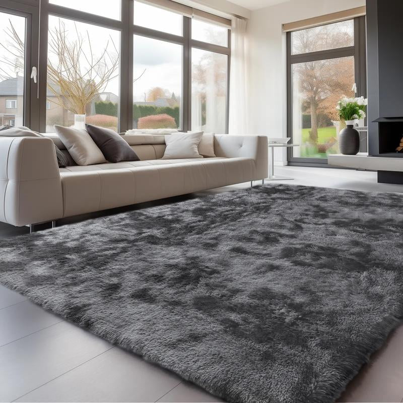 Shag Area Rugs for Bedroom Living Room,Ultra Soft Fluffy Area Rugs for Dorm, Indoor Carpet Nursery Rugs for Kids Room Home Decor, Minimalist Fluffy Rug