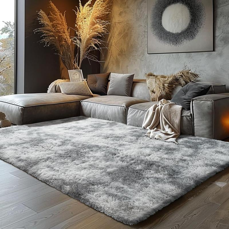 Shag Area Rugs for Bedroom Living Room,Ultra Soft Fluffy Area Rugs for Dorm, Indoor Carpet Nursery Rugs for Kids Room Home Decor, Minimalist Fluffy Rug
