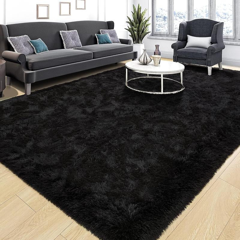 Shag Area Rugs for Bedroom Living Room,Ultra Soft Fluffy Area Rugs for Dorm, Indoor Carpet Nursery Rugs for Kids Room Home Decor, Minimalist Fluffy Rug